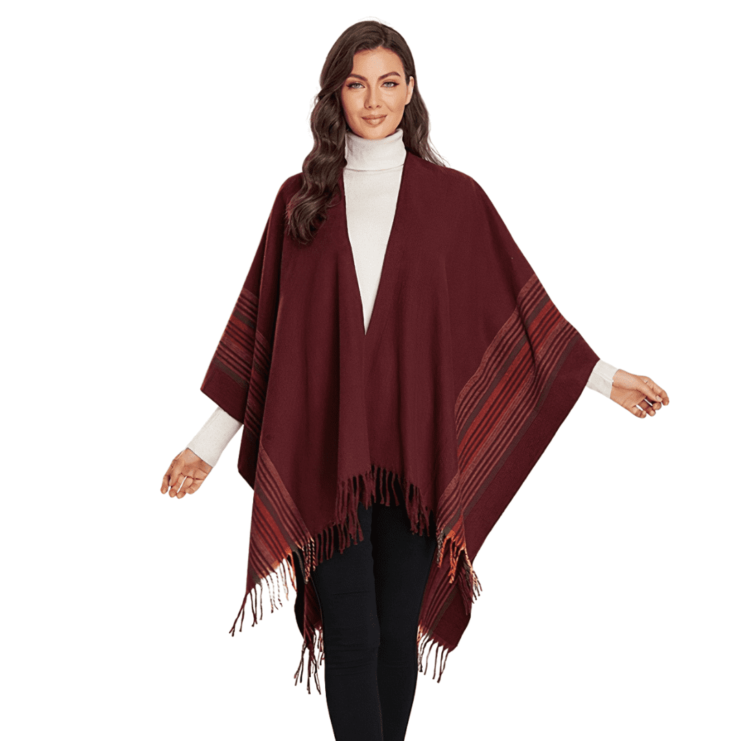 Poncho Femme Tendance Poncho Cosy 8298