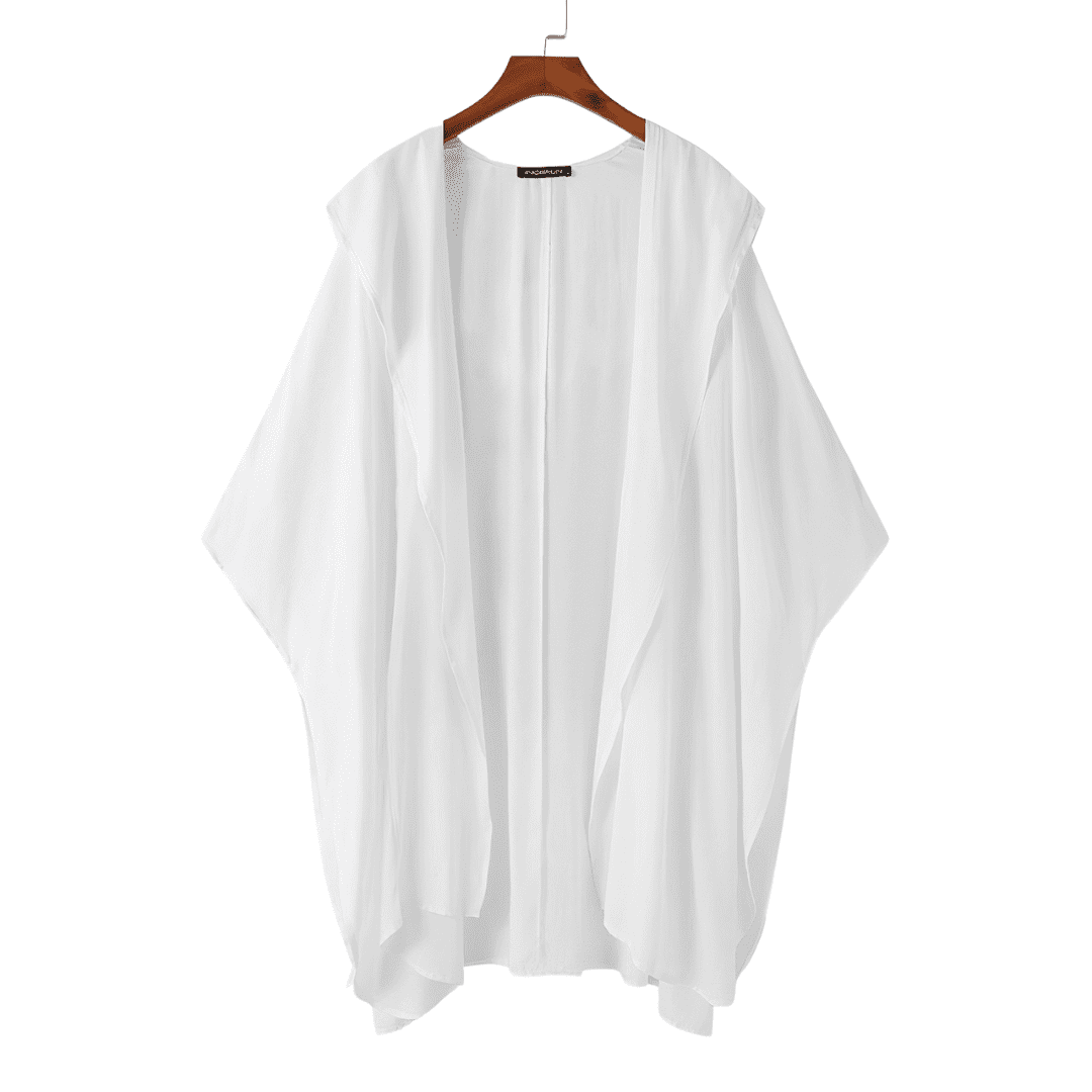 kimono blanc homme