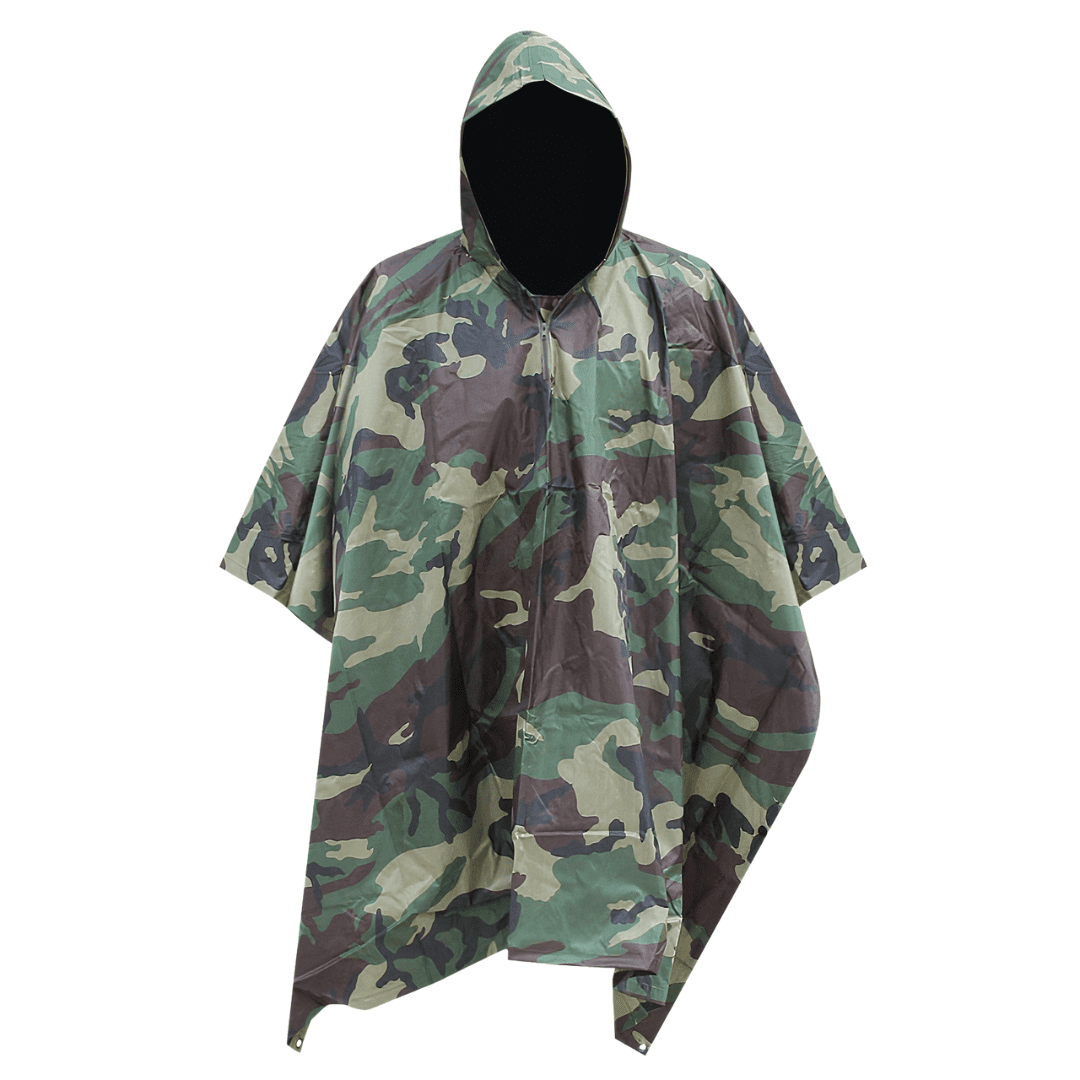 poncho camouflage