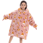 poncho pyjama fille