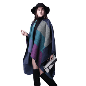 poncho chic hiver femme