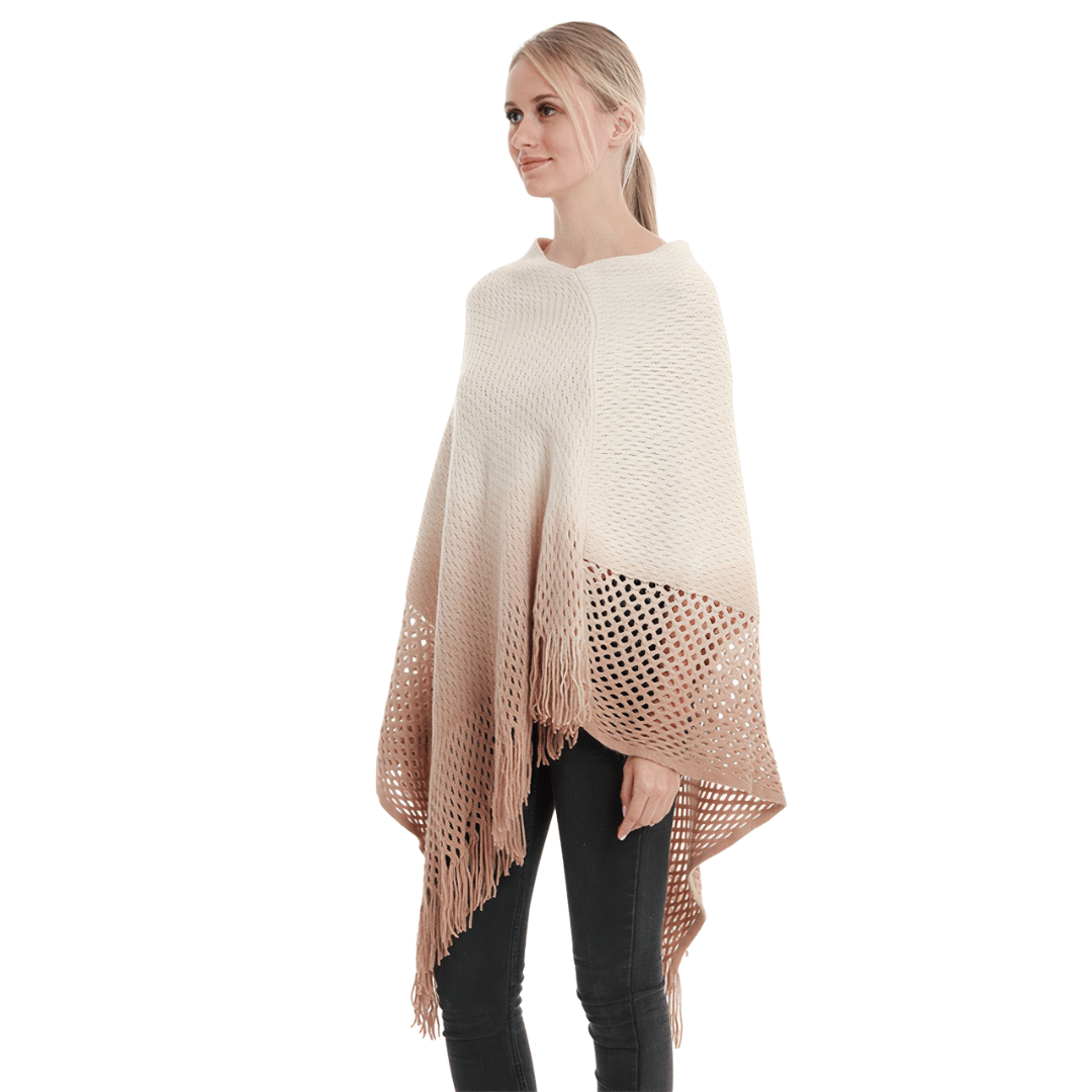 poncho forme pull femme