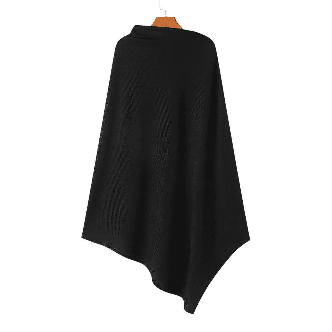 poncho laine homme