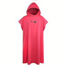 poncho surf adulte rose