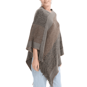 pull forme poncho femme