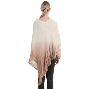 pull poncho femme hiver